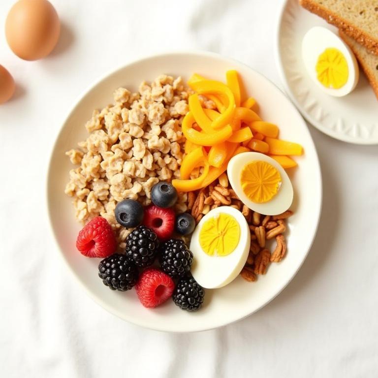 Plan śniadania dla kontroli glikemii